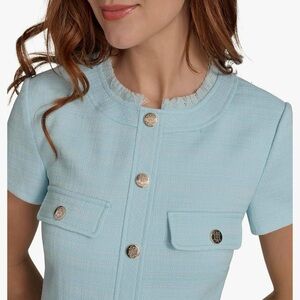 Tommy Hilfiger Light Blue Midi Dress